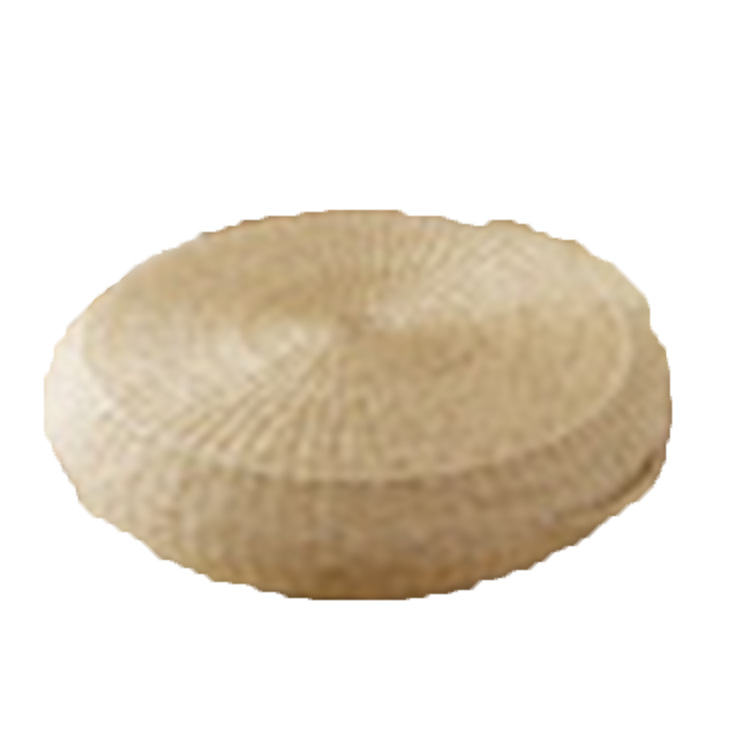 Hot selling natural handmade straw futon seat mat with thick meditation yoga mat Buddhist worship mat tatami window mat Item Picture