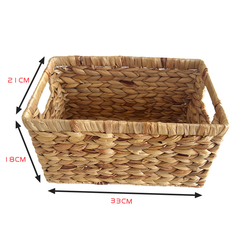 Cross-border sales of rural wind gourd grass woven storage basket hand-woven process storage basket snacks fruit storage basket Application Scenario