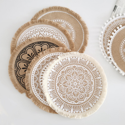 DIY fun: DIY tutorial for making exclusive placemats and coasters
