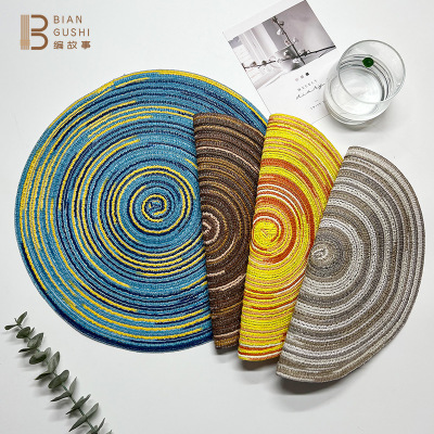 Chinese porcelain inspired placemat: long-lasting porcelain charm, adding color to the dining table